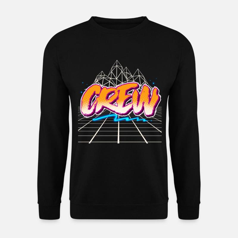Crew - Unisex Sweatshirt - black