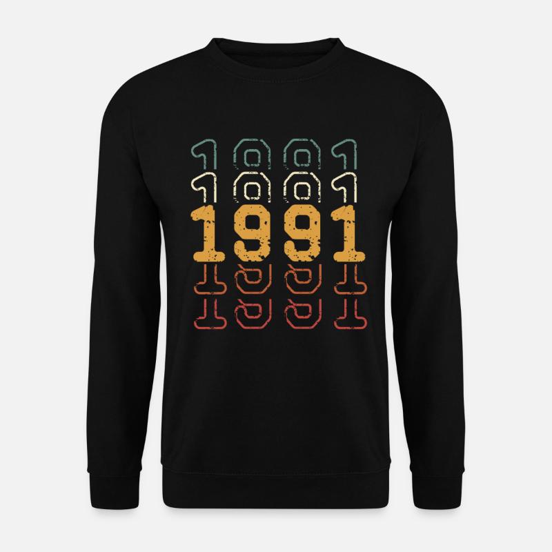 1991 - Unisex Pullover - Schwarz