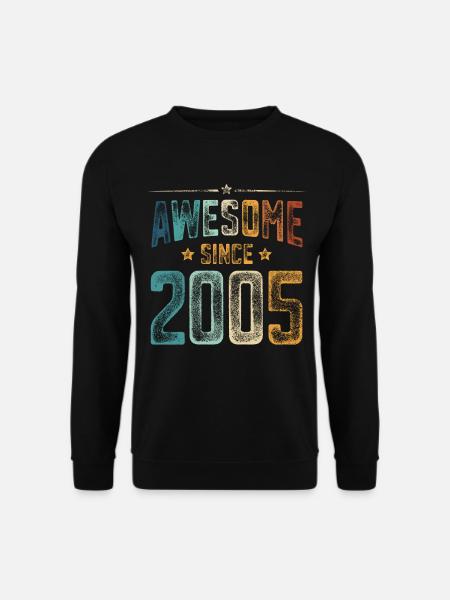 2005 Naissance Année de naissance - Sweat-shirt Unisexe - noir