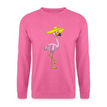 Flamingo Hut - Unisex Pullover - Pink - Vorne