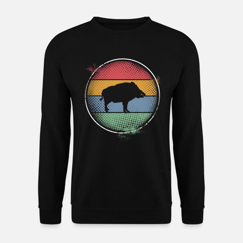 Wild boar - Unisex Sweatshirt - black