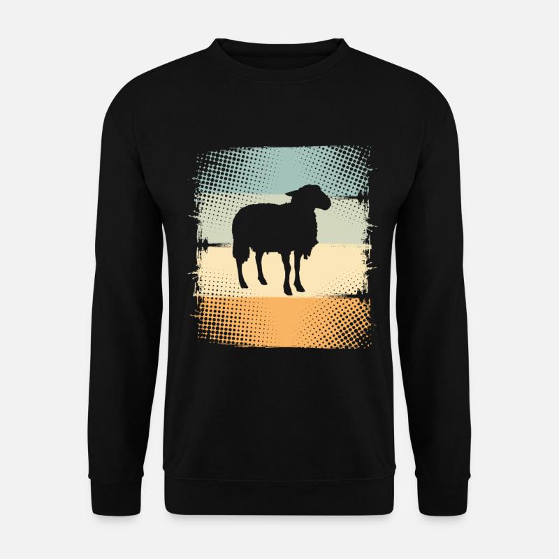 Schaf - Unisex Pullover - Schwarz
