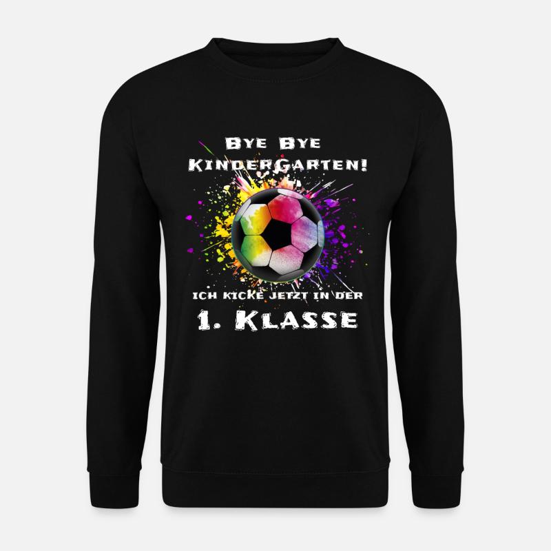 Fußball 1. Klasse - Unisex Pullover - Schwarz