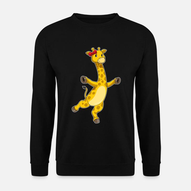 Girafe avec arc - Sweat-shirt Unisexe - noir