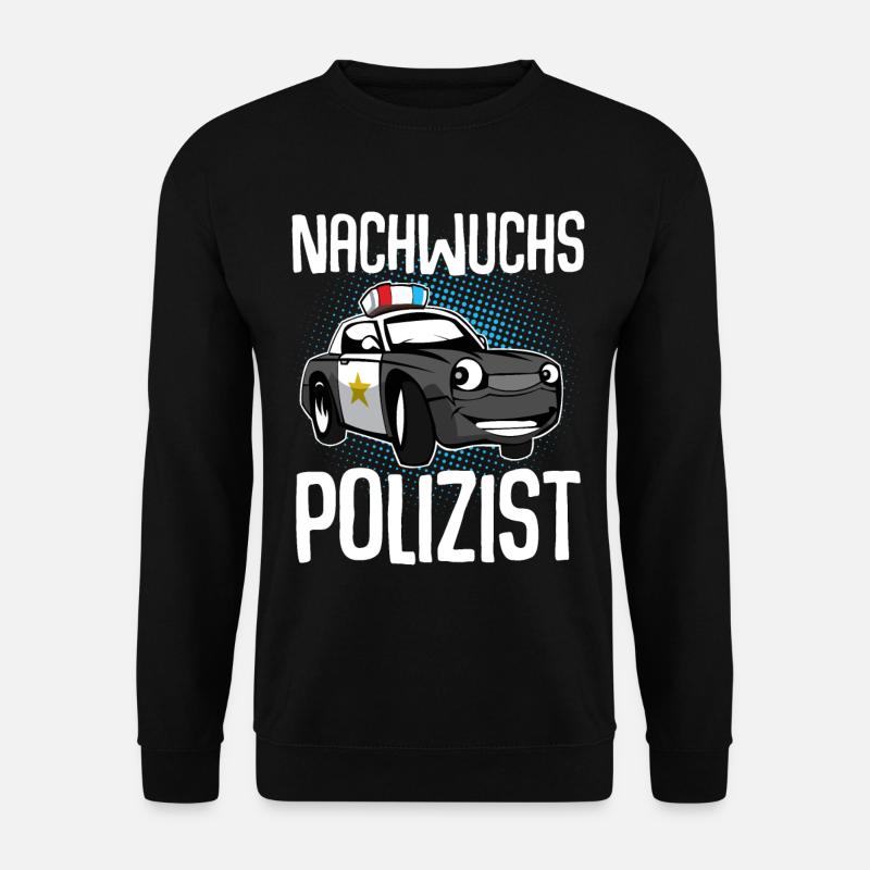 Nachwuchs Polizist - Unisex Pullover - Schwarz