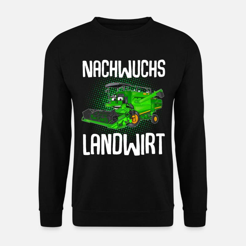 Nachwuchs Landwirt - Unisex Pullover - Schwarz