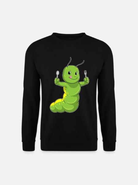 Caterpillar Cutlery Cooking Kitchen - Unisex Sweatshirt - black