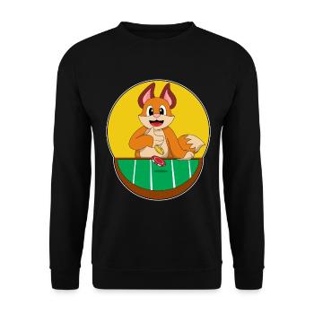 Jetons de poker Fox Poker - Sweat-shirt Unisexe - noir - Devant - Alina (178cm) & Michal (187cm)