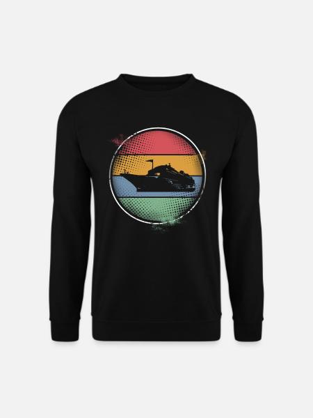 Kreuzfahrtschiff Kreuzfahrt - Unisex Pullover - Schwarz