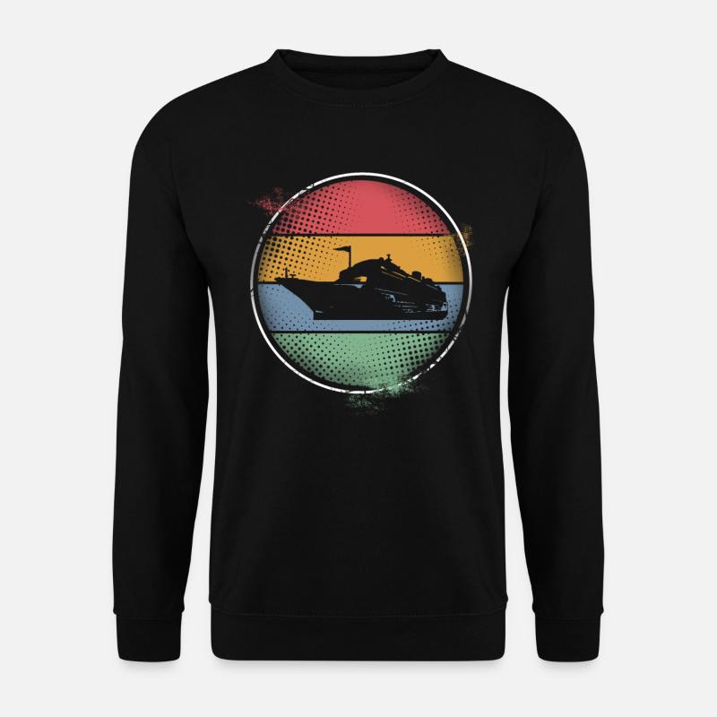 Kreuzfahrtschiff Kreuzfahrt - Unisex Pullover - Schwarz