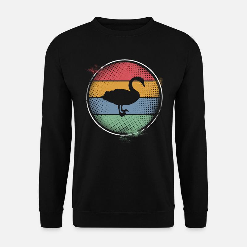 Swan - Unisex Sweatshirt - black