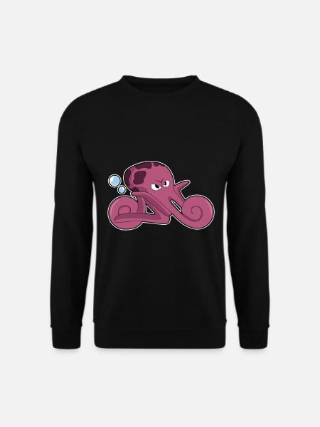 Octopus Motorcycle - Unisex Sweatshirt - black