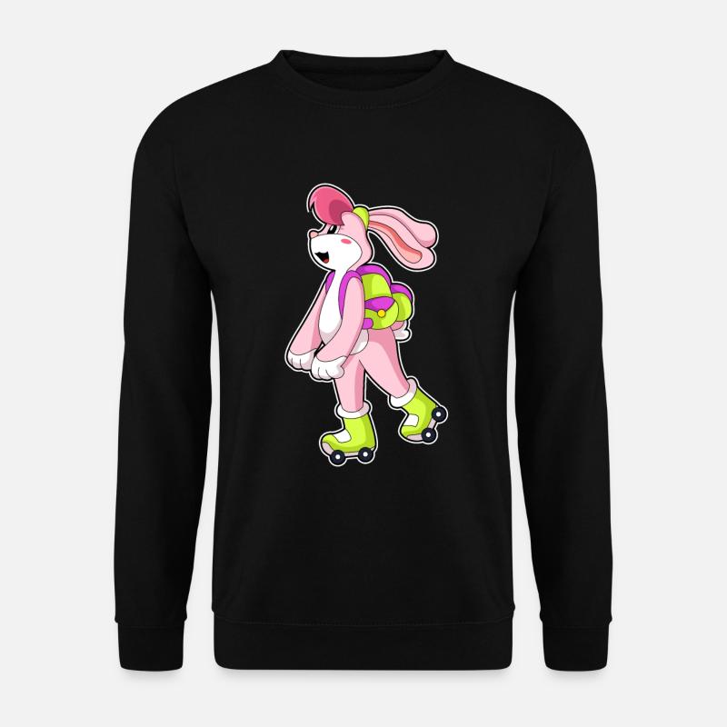 Patins à roulettes Rabbit - Sweat-shirt Unisexe - noir