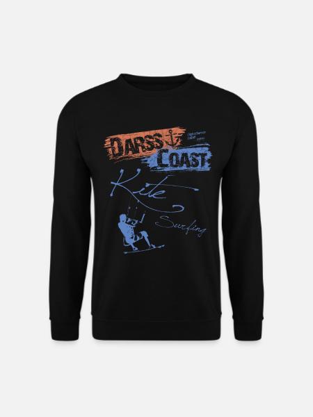 DarssCoast - Kite Surfing - Unisex Pullover - Schwarz