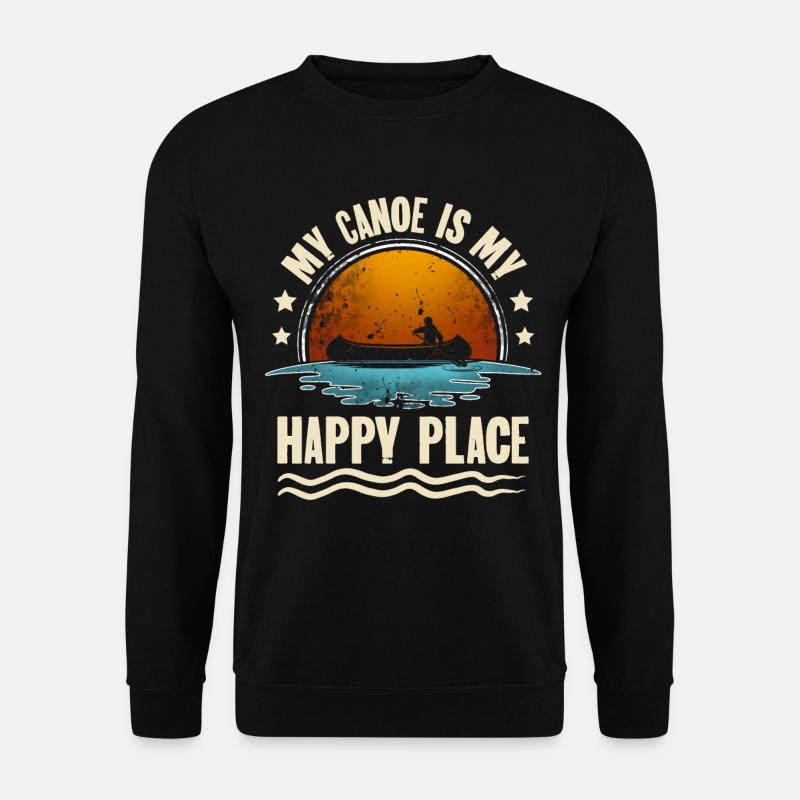 Canoeing Canoeing Canoeing - Unisex Sweatshirt - black
