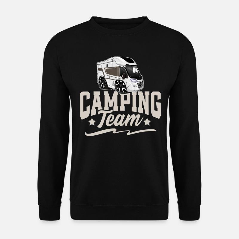 Camping Team Camper Campen - Unisex Sweatshirt - black