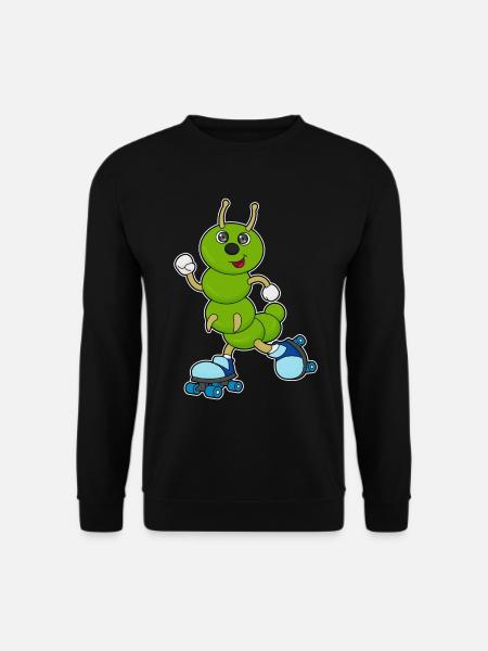 Caterpillar Roller Skating Roller Skates - Unisex Sweatshirt - black
