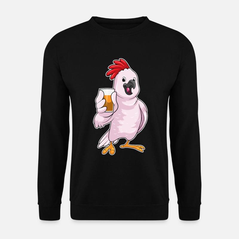 Papagei Saft - Unisex Pullover - Schwarz
