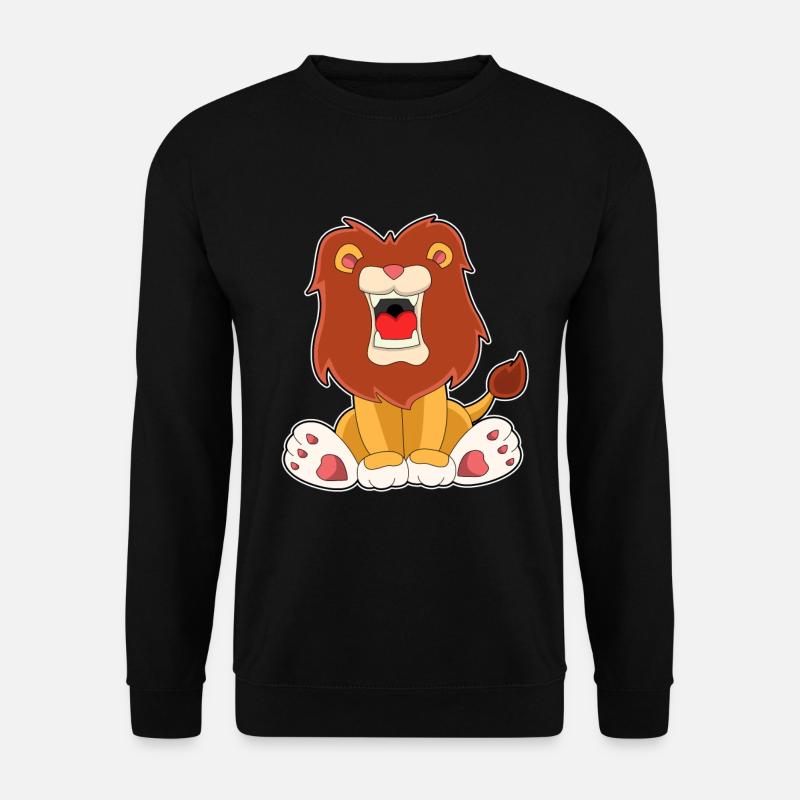 Roaring Lion - Unisex Sweatshirt - black