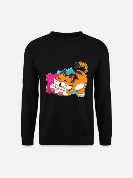Süßer Tiger  - Unisex Pullover - Schwarz