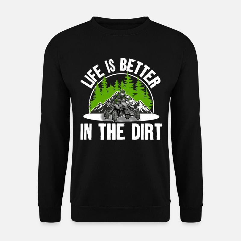 Quad ATV Offroad Quad Riders - Unisex Sweatshirt - black