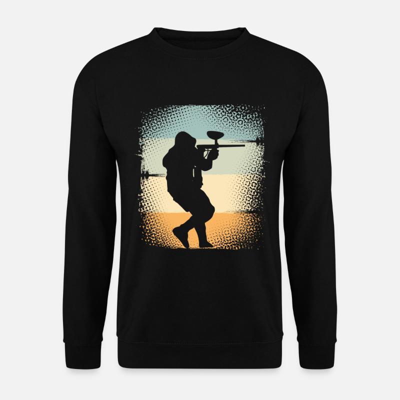 Paintball - Unisex Pullover - Schwarz