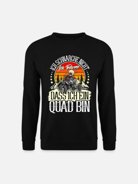 Quad ATV Offroad Quadfahrer - Unisex Pullover - Schwarz