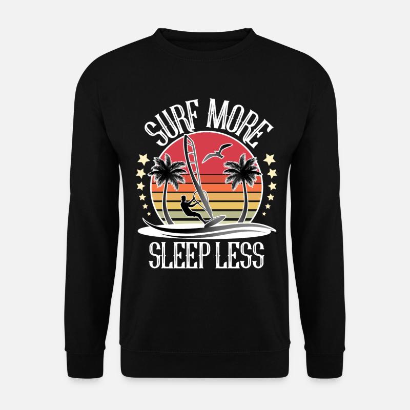 Planche à voile Windsurf Windsurf - Sweat-shirt Unisexe - noir