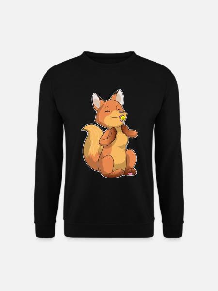 Fox lollipop - Unisex Sweatshirt - black