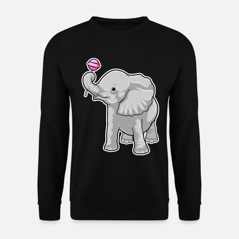Sucettes d’éléphant - Sweat-shirt Unisexe - noir