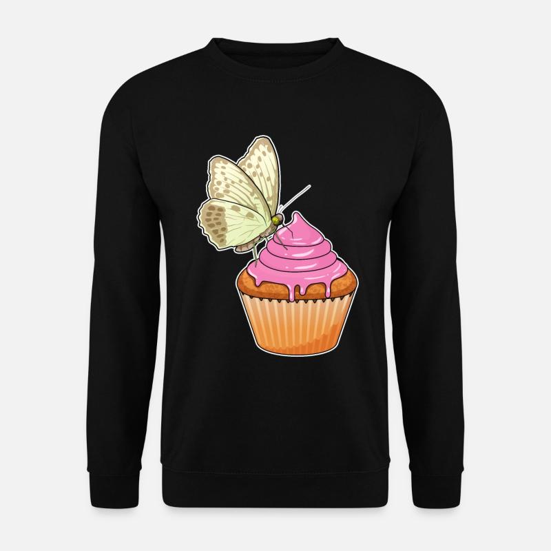 Butterfly Muffin - Unisex Sweatshirt - black