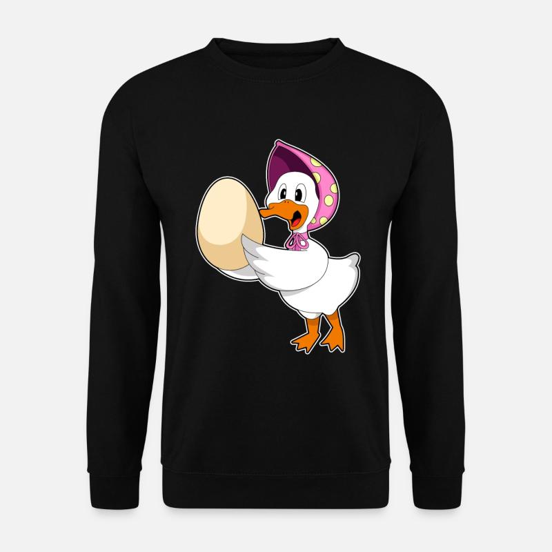 Oeuf de canard - Sweat-shirt Unisexe - noir