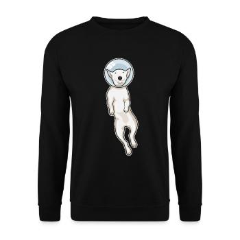Drôle de chien - Sweat-shirt Unisexe - noir - Devant - Alina (178cm) & Michal (187cm)