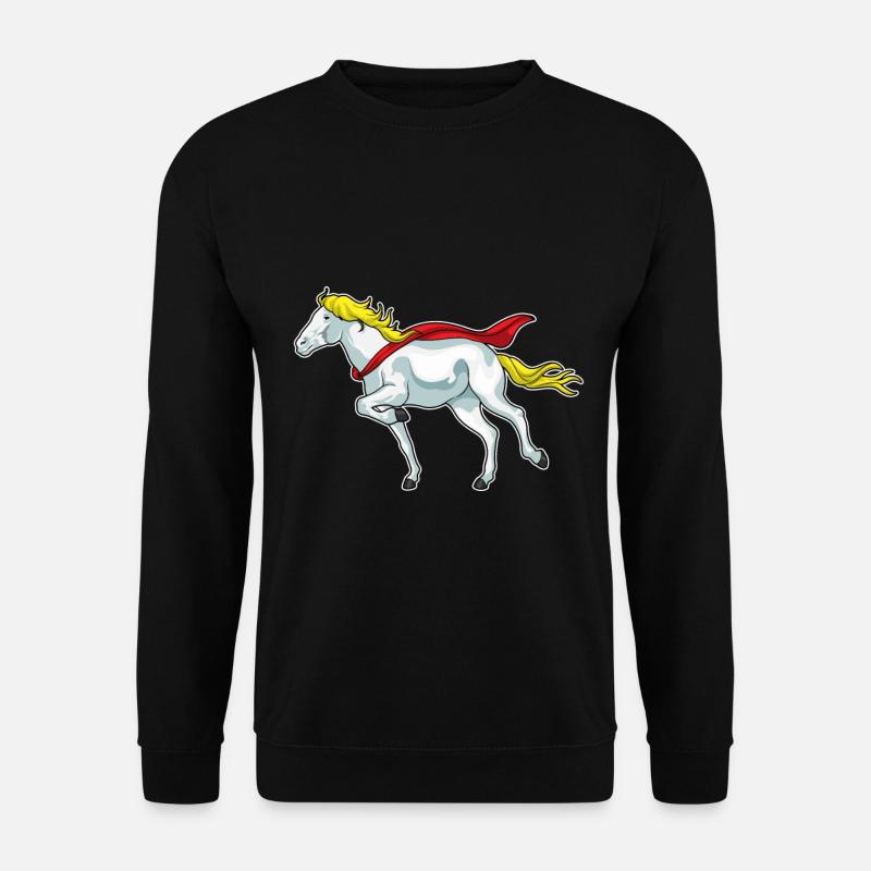 Courses hippiques - Sweat-shirt Unisexe - noir