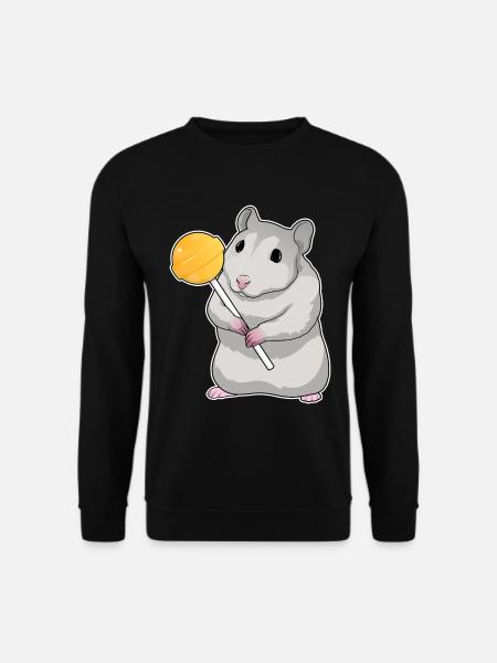 Hamster lollipops - Unisex Sweatshirt - black