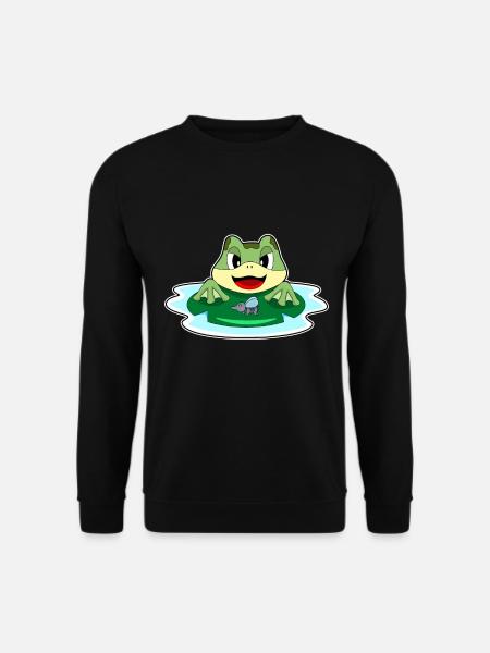 Frog fly - Unisex Sweatshirt - black
