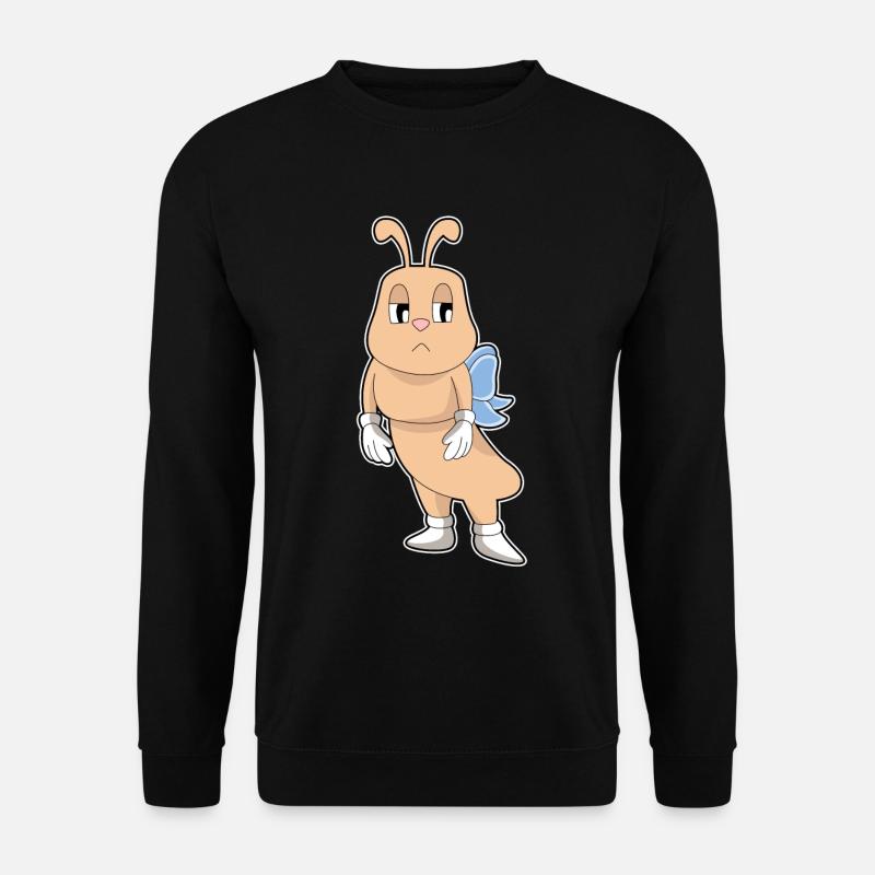 Papillon sans ailes - Sweat-shirt Unisexe - noir