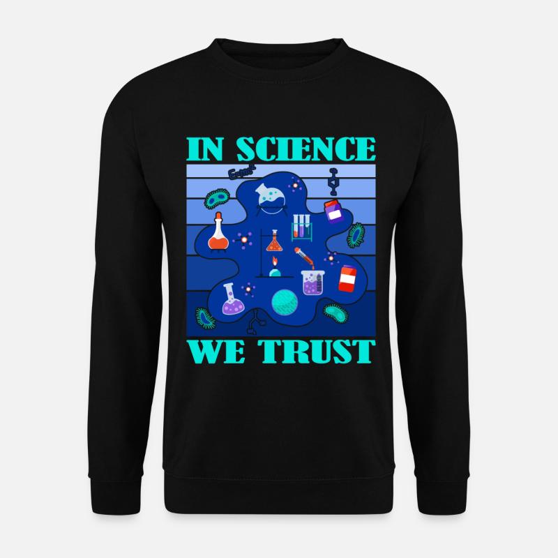 Wissenschaft Forschung Labor Studium - Unisex Pullover - Schwarz