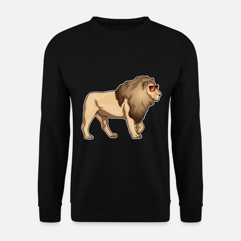 Lunettes de soleil Leo - Sweat-shirt Unisexe - noir