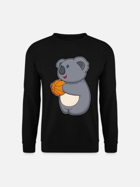 Koala Basketball Player Basketball - Unisex Sweatshirt - black