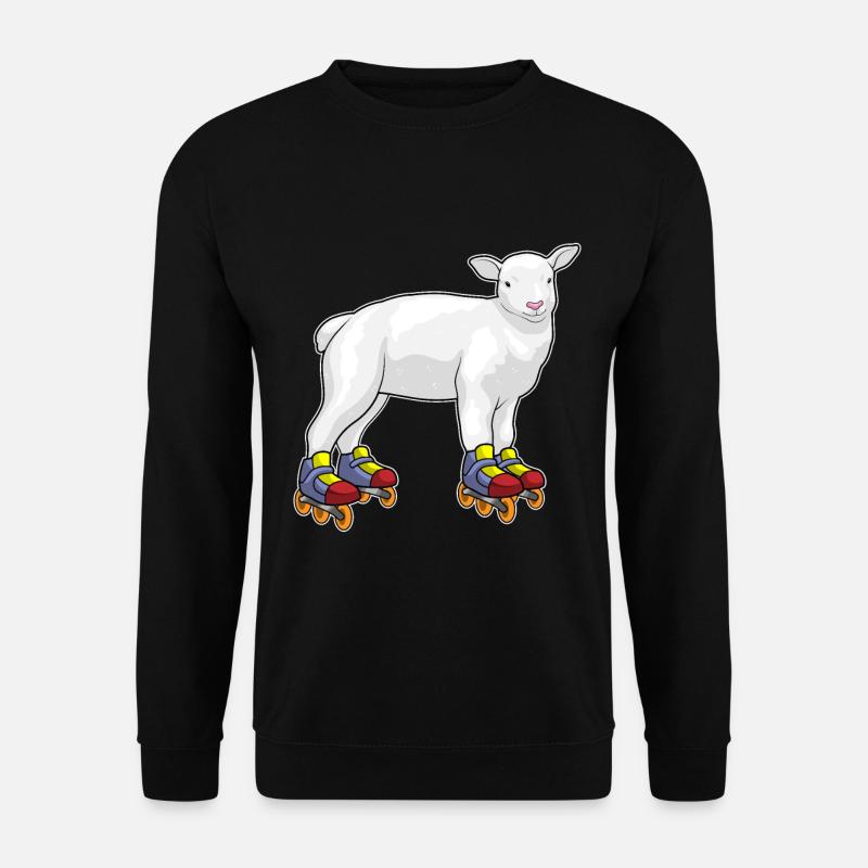Lamm Inline skating Inline skates - Unisex Pullover - Schwarz