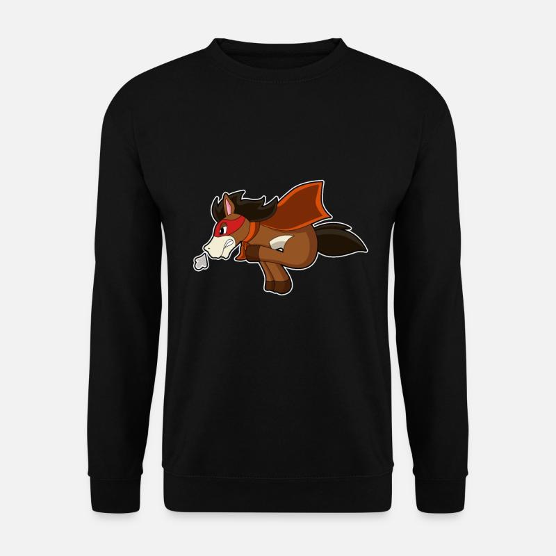 Héros du cheval - Sweat-shirt Unisexe - noir
