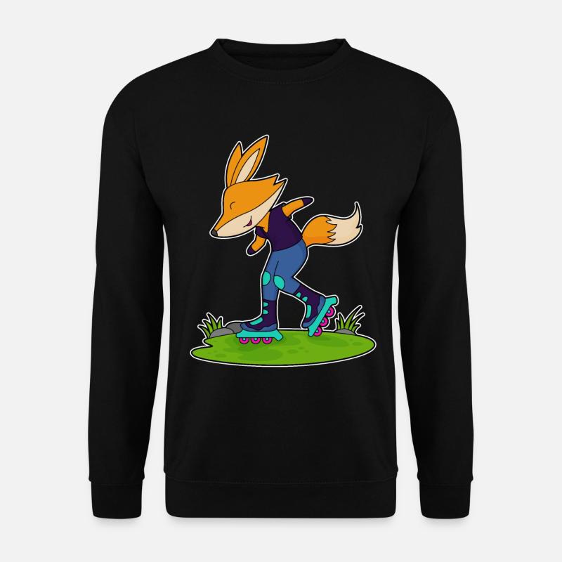 Fuchs Inline skating Inline skates - Unisex Sweatshirt - black