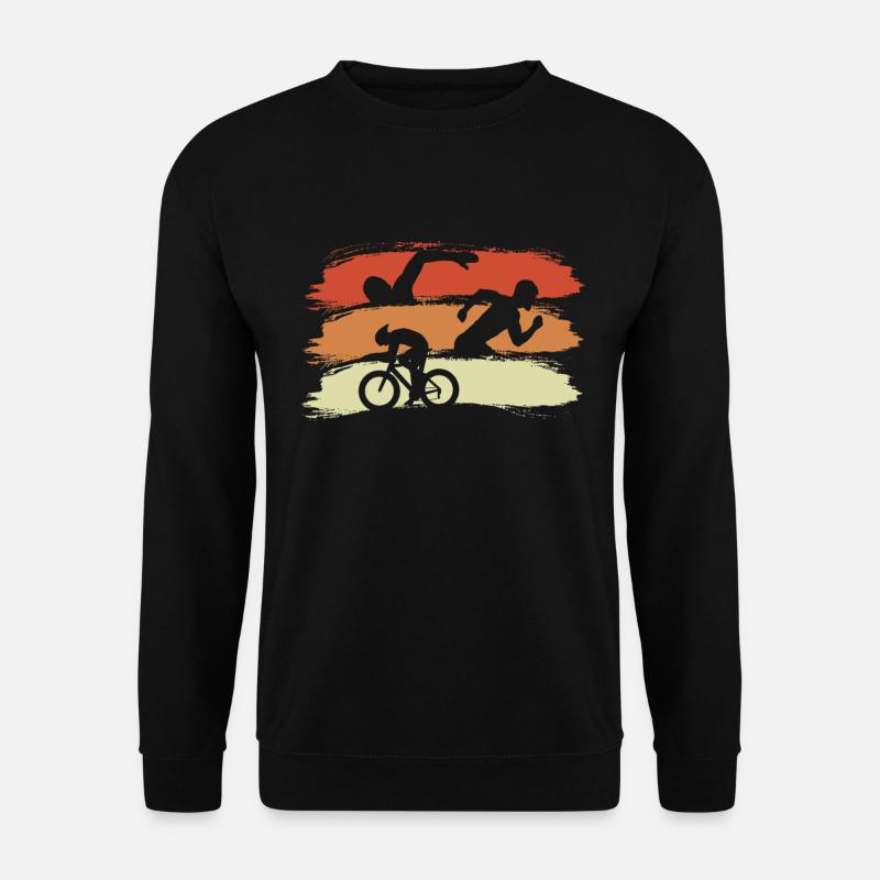 Triathlet Veranstaltung - Unisex Pullover - Schwarz