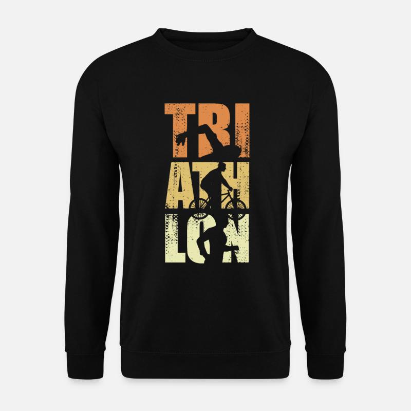 Lustiges Triathlon Event - Unisex Pullover - Schwarz