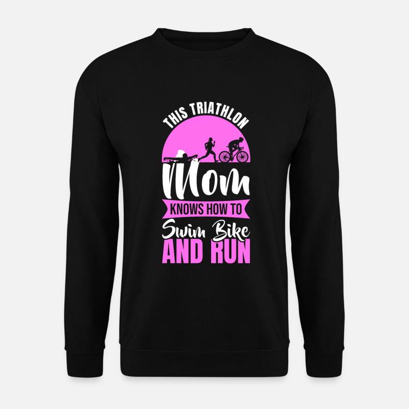 Triathlon Mother - Unisex Sweatshirt - black