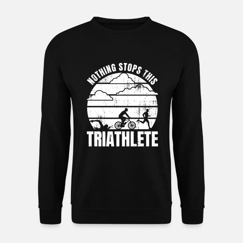 Triathlon Motivation - Unisex Sweatshirt - black