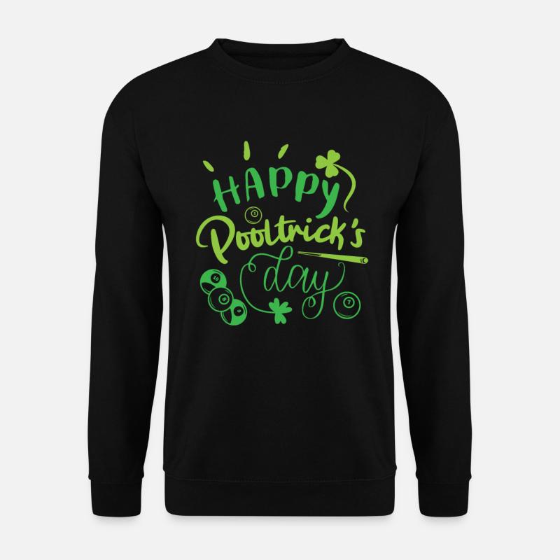 Billiards St. Patrick's - Unisex Sweatshirt - black