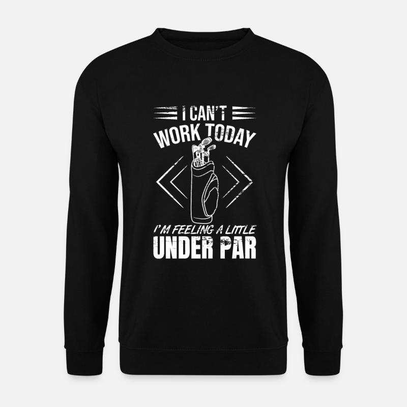 Golfer Joke - Unisex Sweatshirt - black