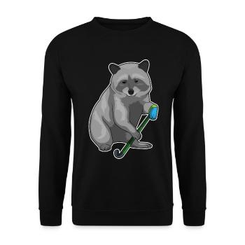 Croc de hockey sur gazon Raton - Sweat-shirt Unisexe - noir - Devant - Alina (178cm) & Michal (187cm)